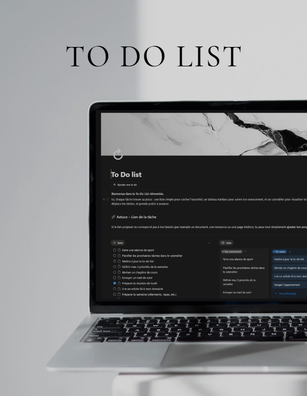 To Do List Minimaliste